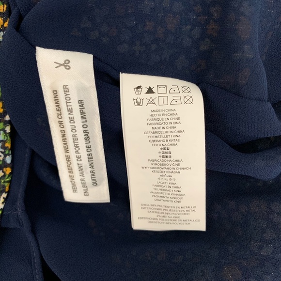 Michael Kors Floral Chiffon Dress - Picture 10 of 11